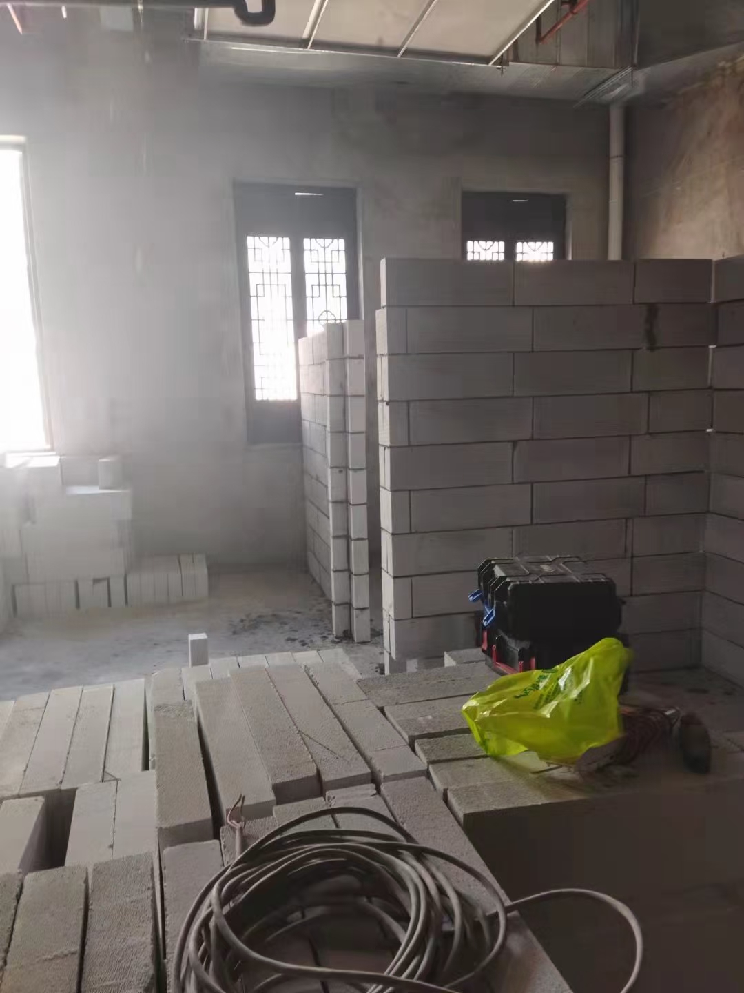 轻质砖隔墙图片